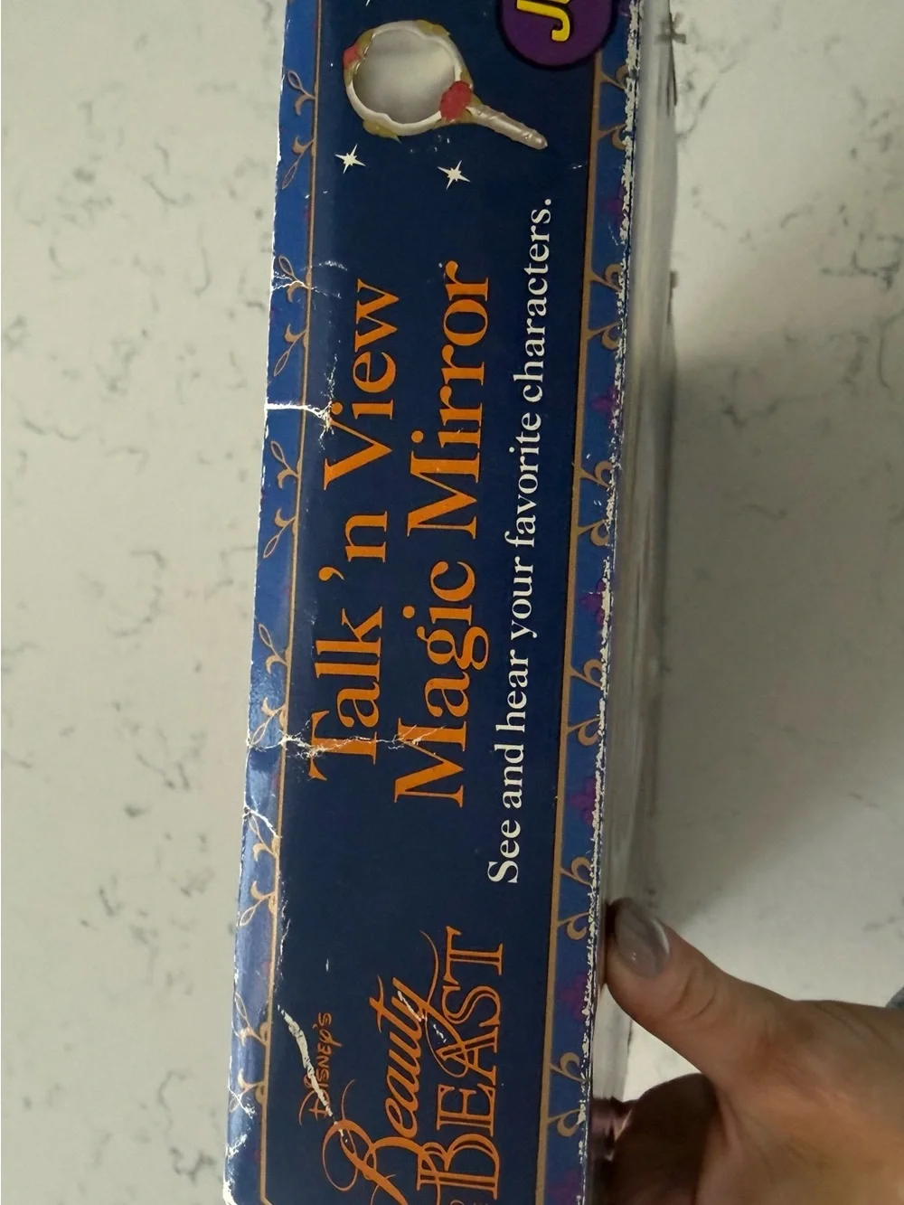 SEALED NEW Beauty and The Beast Magic Talking Mirror Disney Vintage by JusToys